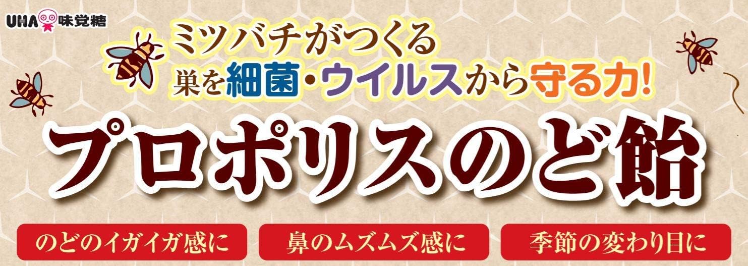 濃縮プロポリス配合のど飴 52g