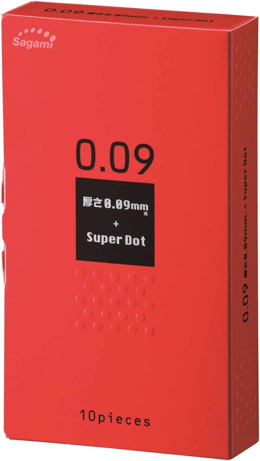 009 ドットコンドーム（10個入）天然ゴムラテックス製・ぶ厚い
