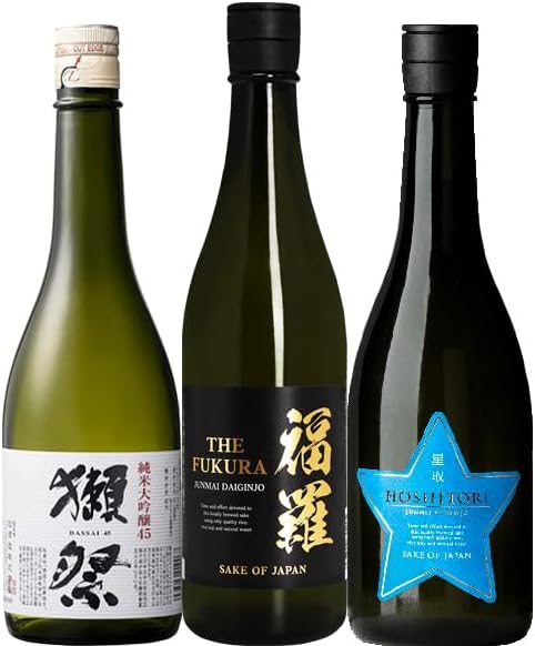 贅沢飲み比べセット 獺祭 純米大吟醸 720ml×3本