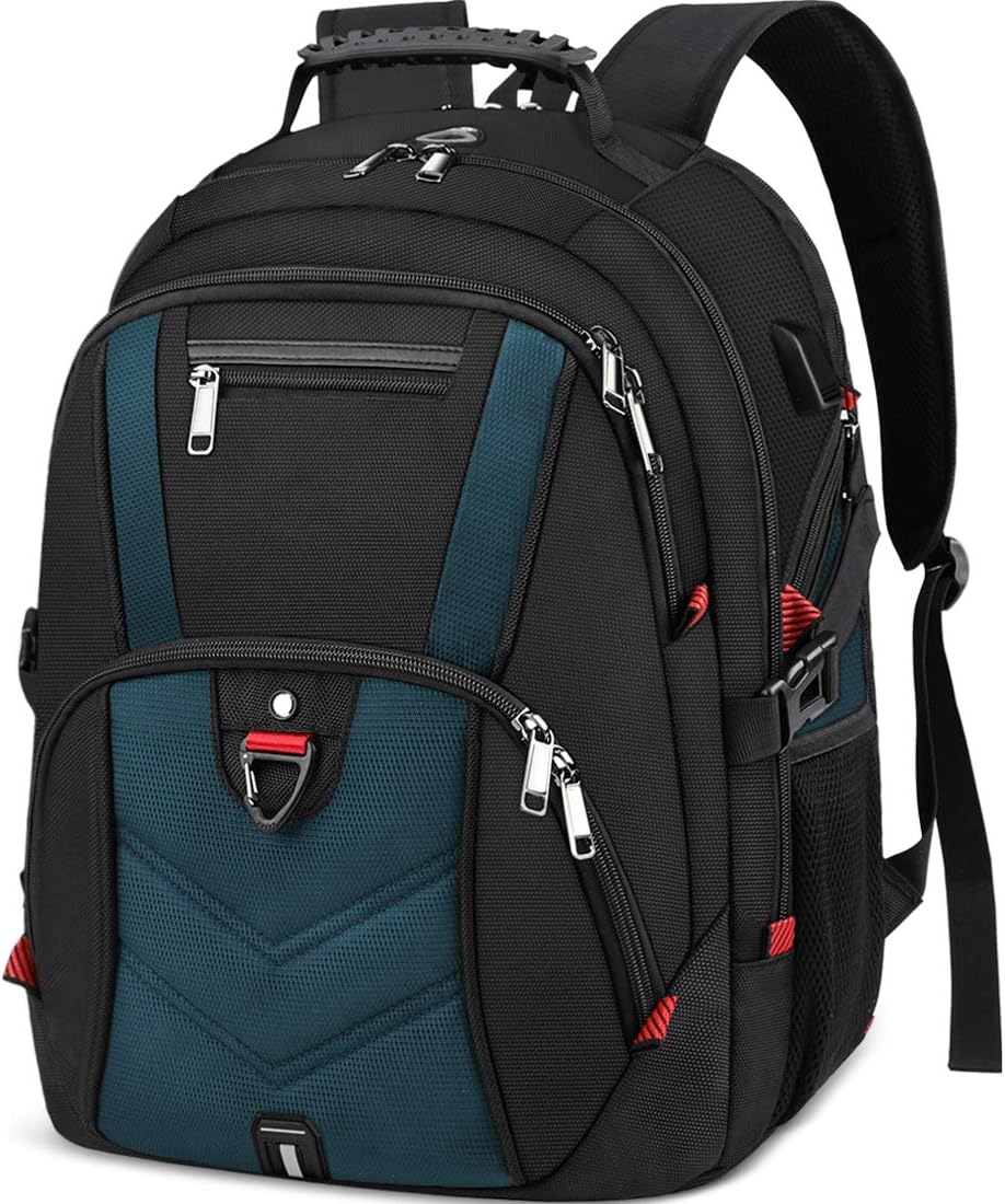 防水大容量リュック メンズ用 40L 多機能バックパック USB充電ポート付き