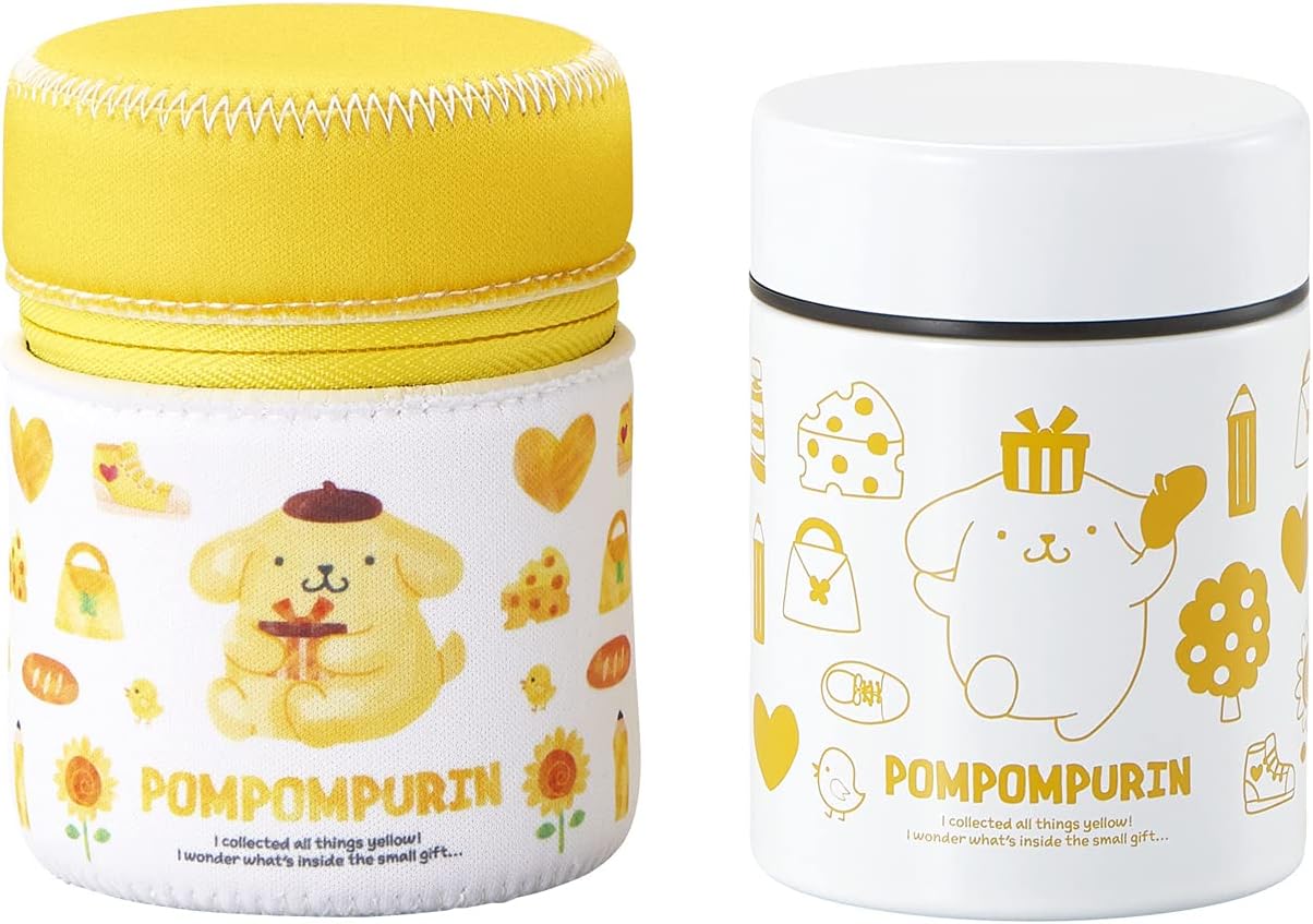 ポムポムプリン ステンレススープジャー 170ml ケース付