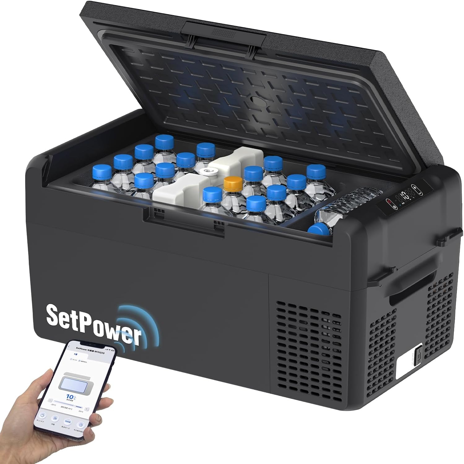 【2025年最新】Setpower RF20 車用冷蔵庫 20L 省エネ・急速冷凍対応【車中泊・キャンプ向け】