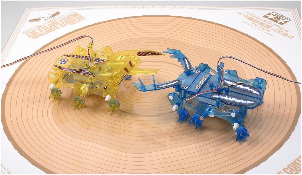 リモコン昆虫対戦セット カブトムシ vs. クワガタムシ 2チャンネル タミヤ