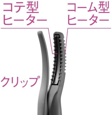 パナソニック まつげカール コテ&コーム2WAYタイプ 白 EH-SE70-W