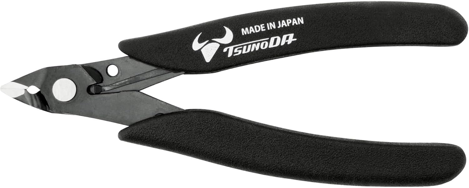 軽量バネ付きニッパー 120mm KingTTC FC-120 プラモデル電子工作用