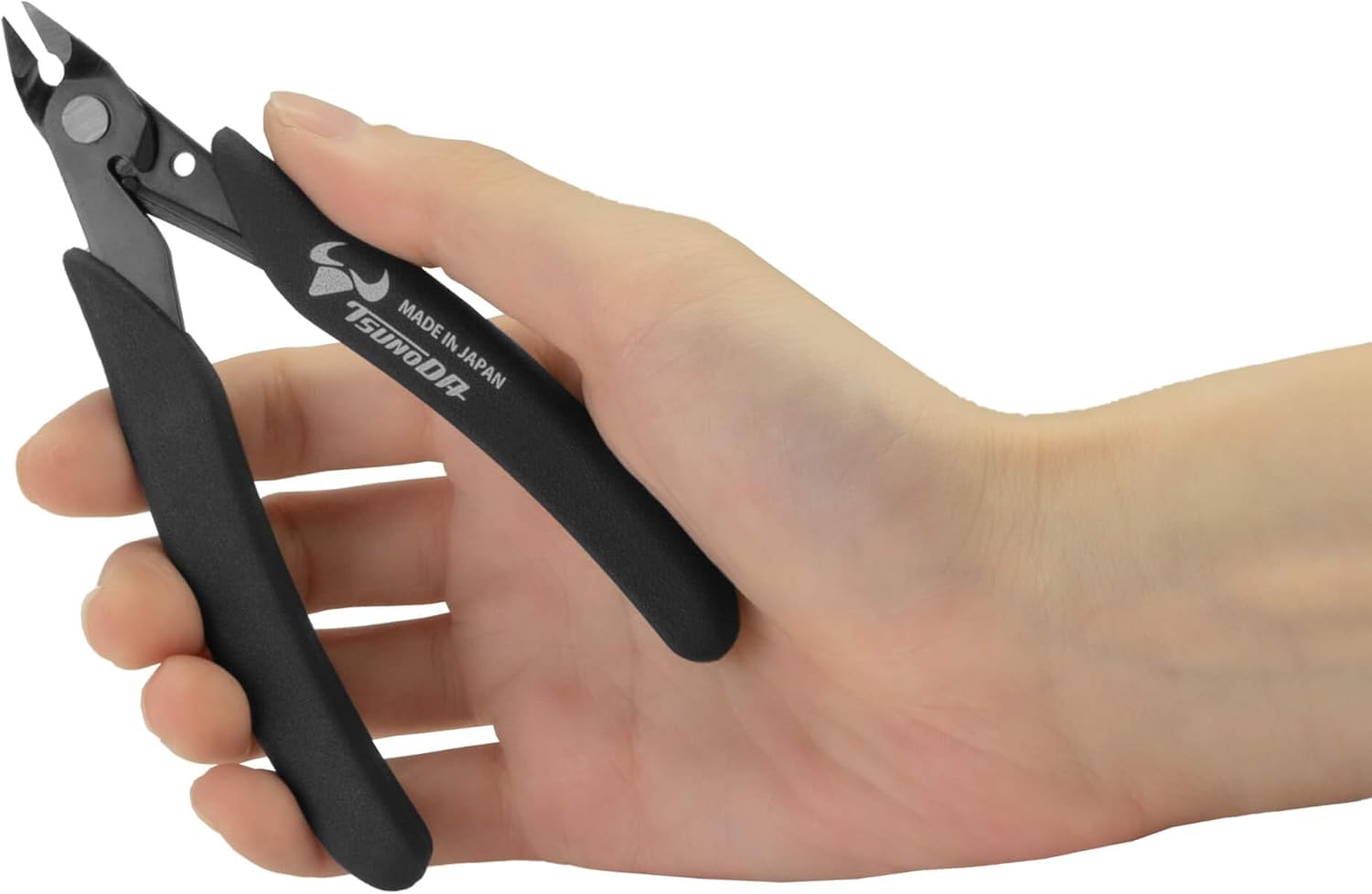 軽量バネ付きニッパー 120mm KingTTC FC-120 プラモデル電子工作用