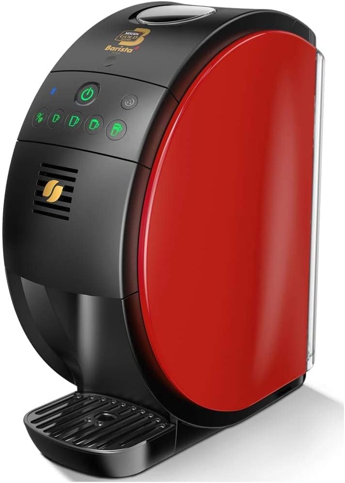 ネスレ ネスカフェ ゴールドブレンド バリスタ 50 Bluetooth対応コーヒーメーカー レッド