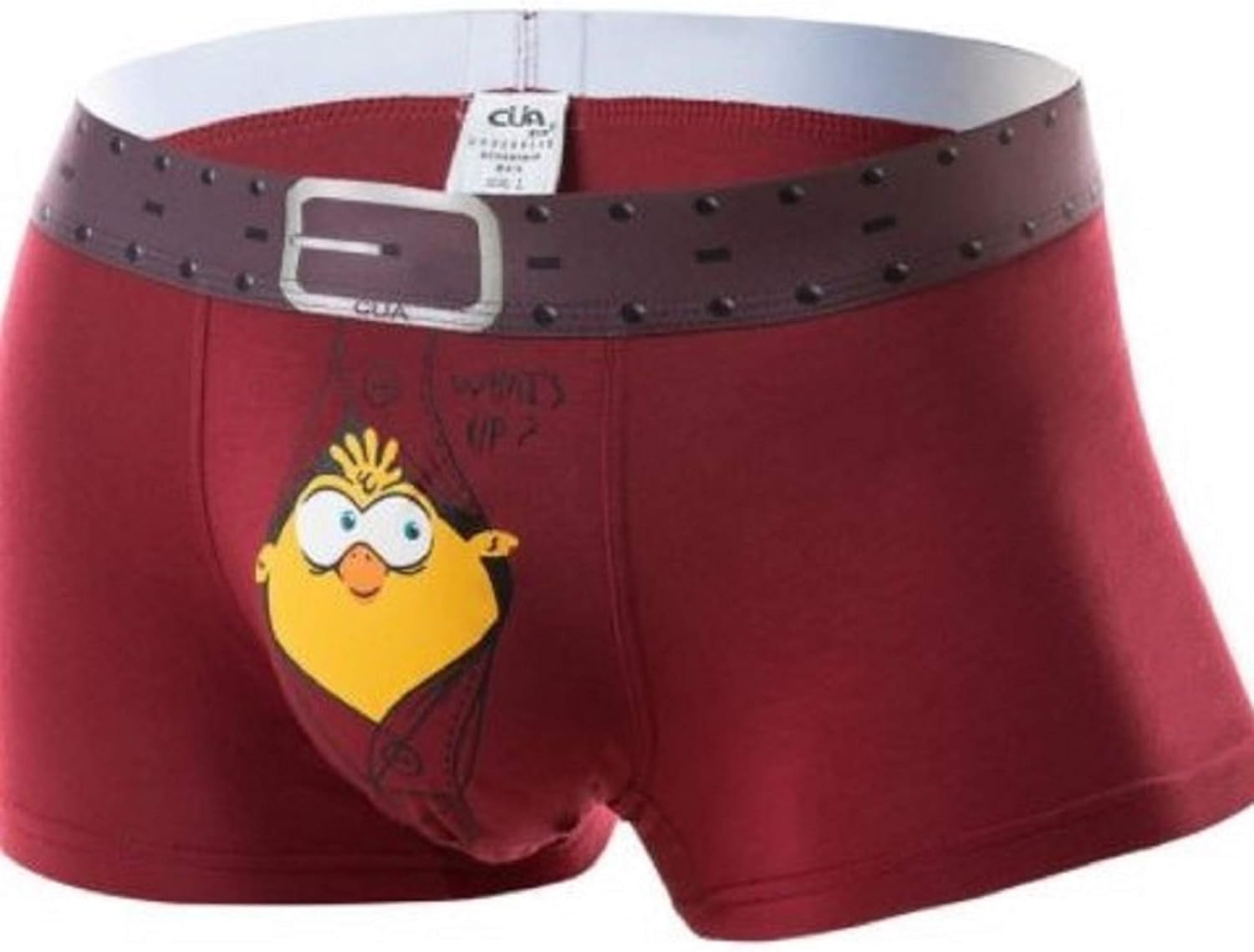 「メンズキャラクター ボクサーパンツ ブリーフ(ボルドーM)」