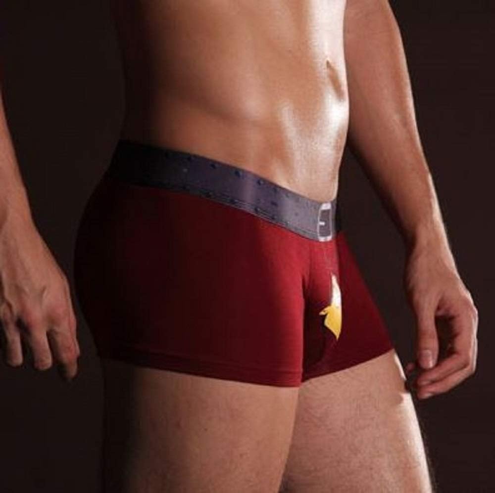 「メンズキャラクター ボクサーパンツ ブリーフ(ボルドーM)」