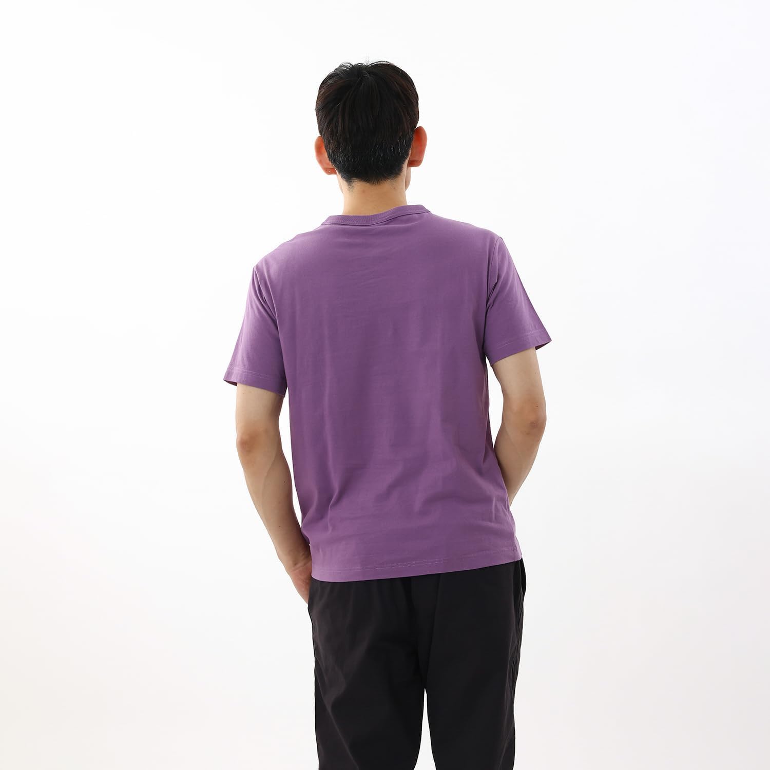 定番 USAコットン 半袖 Tシャツ メンズ ワンポイントロゴ刺繍