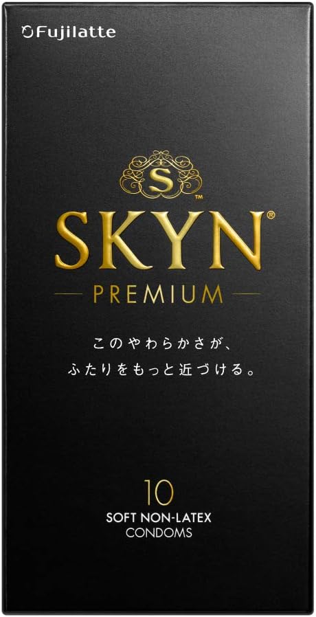 【SKYN (スキン) プレミアム】 不二ラテックス コンドーム 10個入 - 柔らか素材で自然な使用感