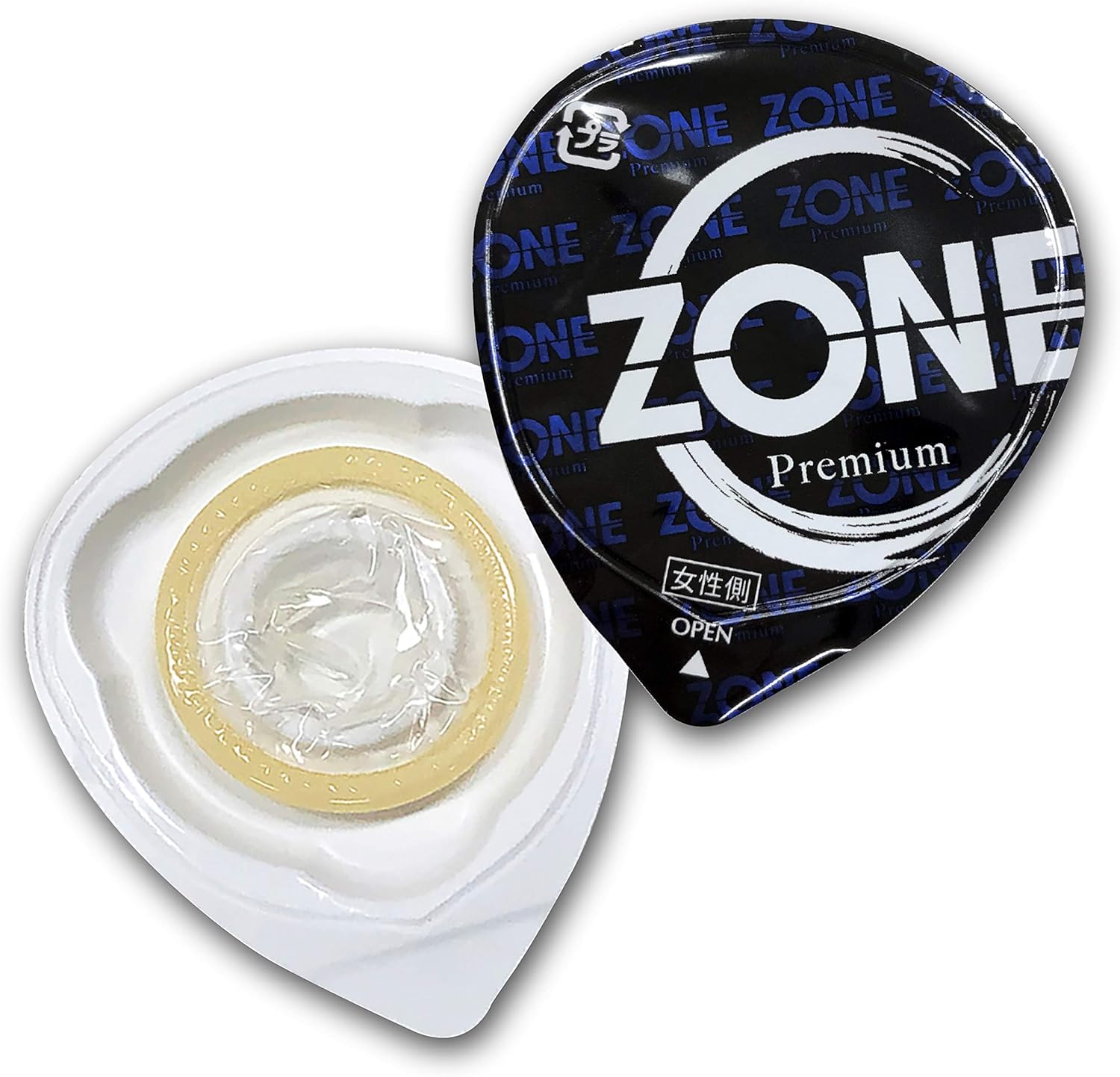 ZONEコンドーム プレミアム 5個入 - ステルスゼリーα使用の極薄タイプ