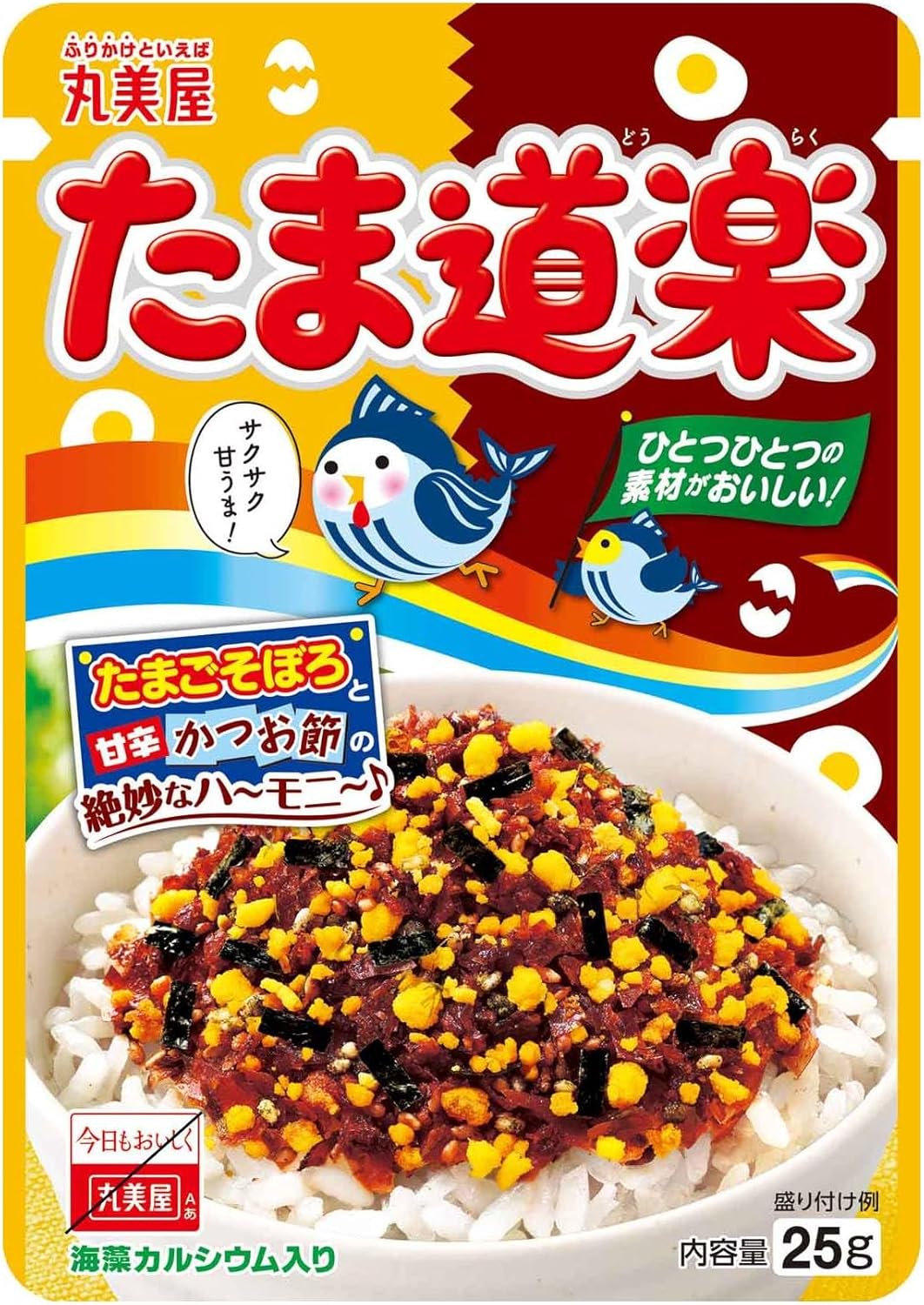 丸美屋 たま道楽 ふりかけ 25g