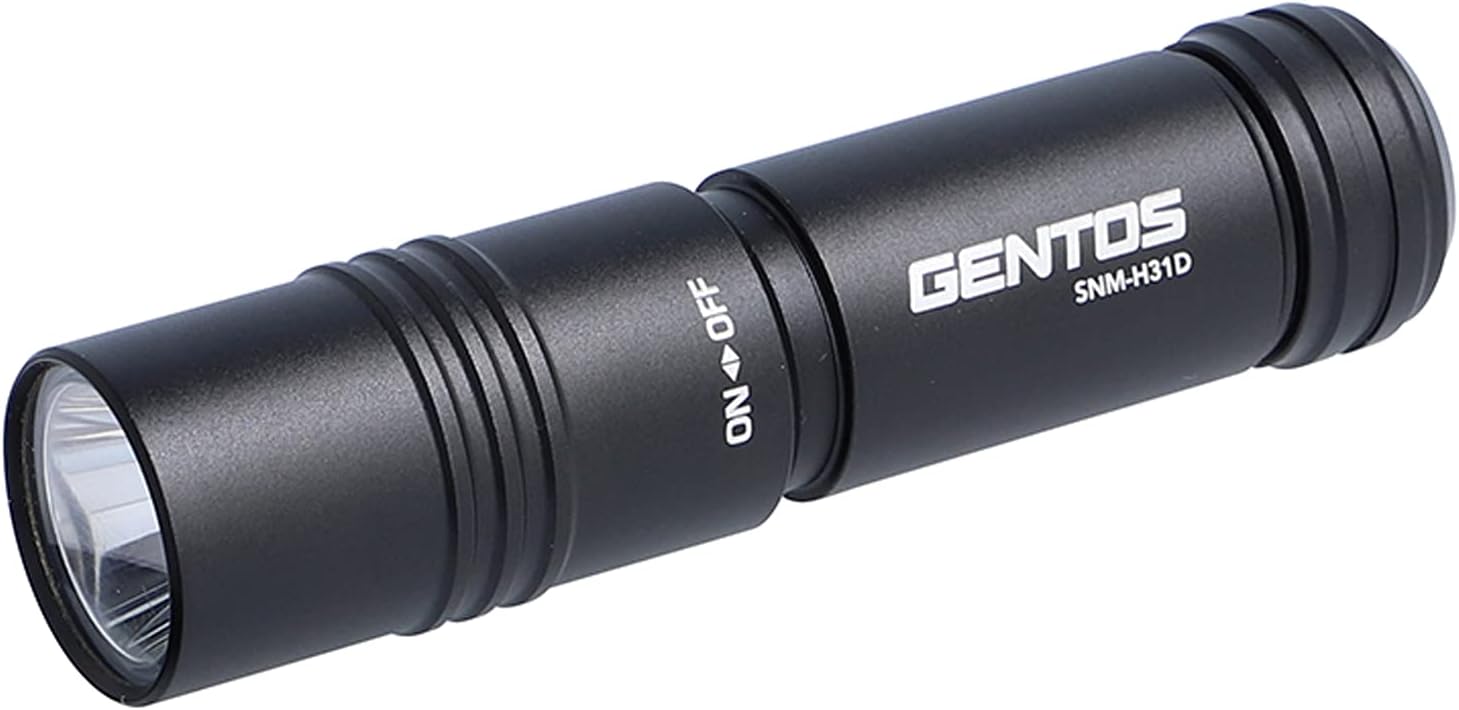 GENTOS LED懐中電灯 SNMシリーズ 電池式 ハンディライト 明るさ80~520ルーメン