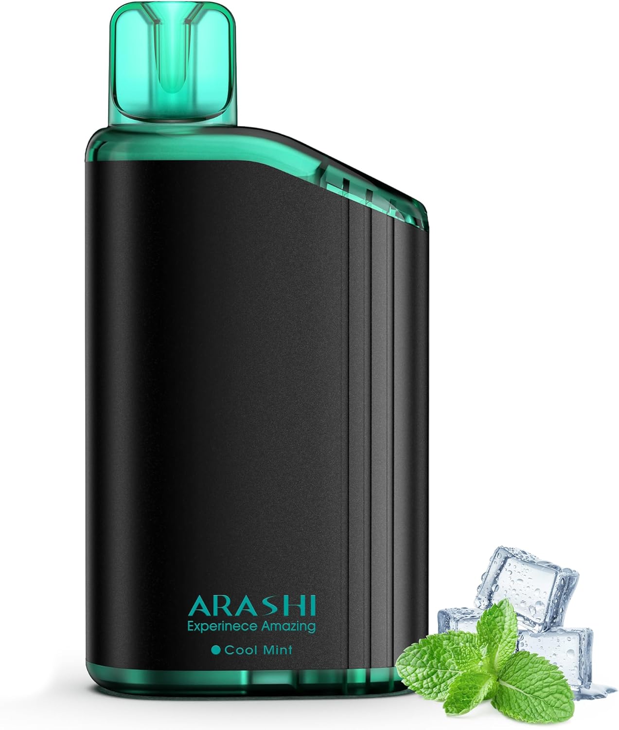禁煙用使い捨て電子タバコ メンソールフレーバー 16,000回吸引可能 ARASHI アイスミント