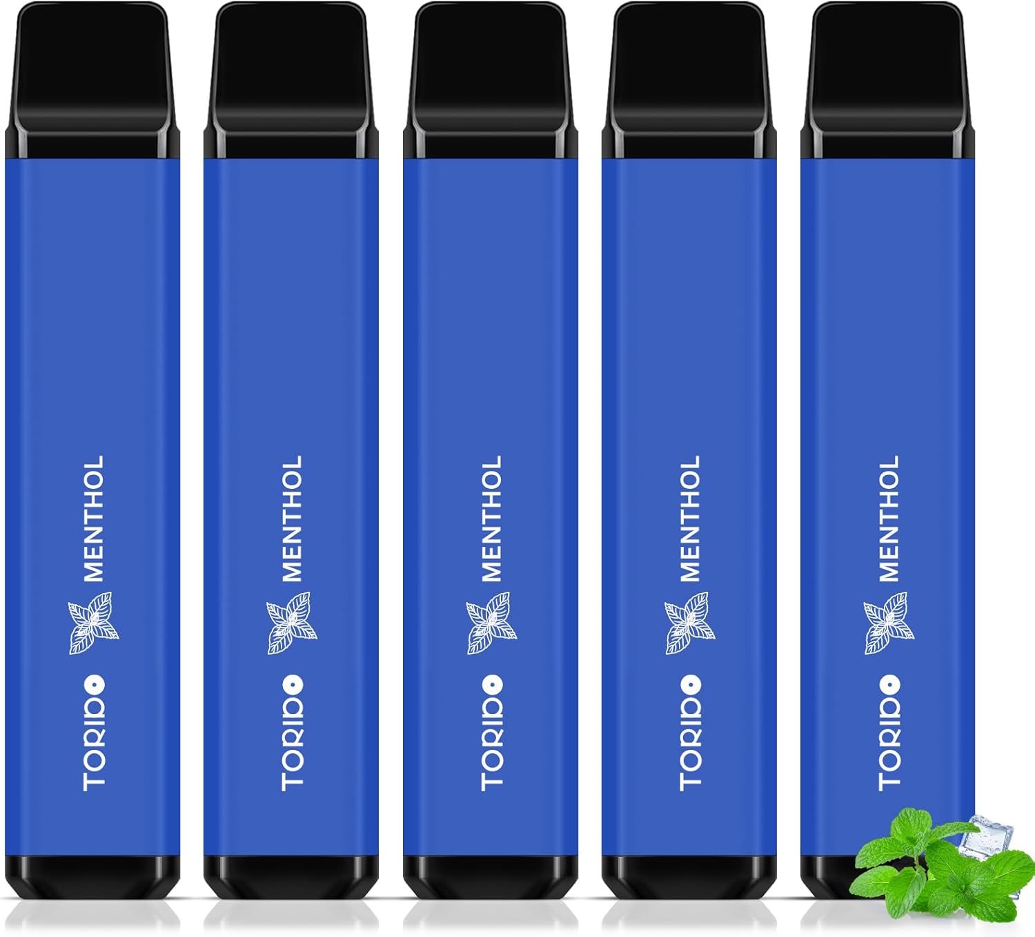 使い捨て電子タバコ O2Plus型 メンソール 5本入り ニコチン・タール0 爆煙ビタミン配合