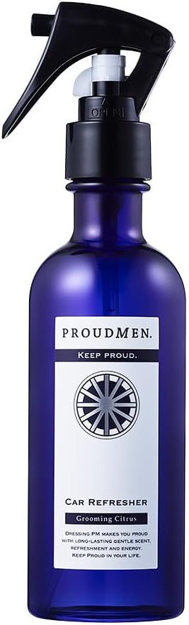 車用芳香剤 消臭スプレー プラウドメン グルーミング・シトラス 200ml
