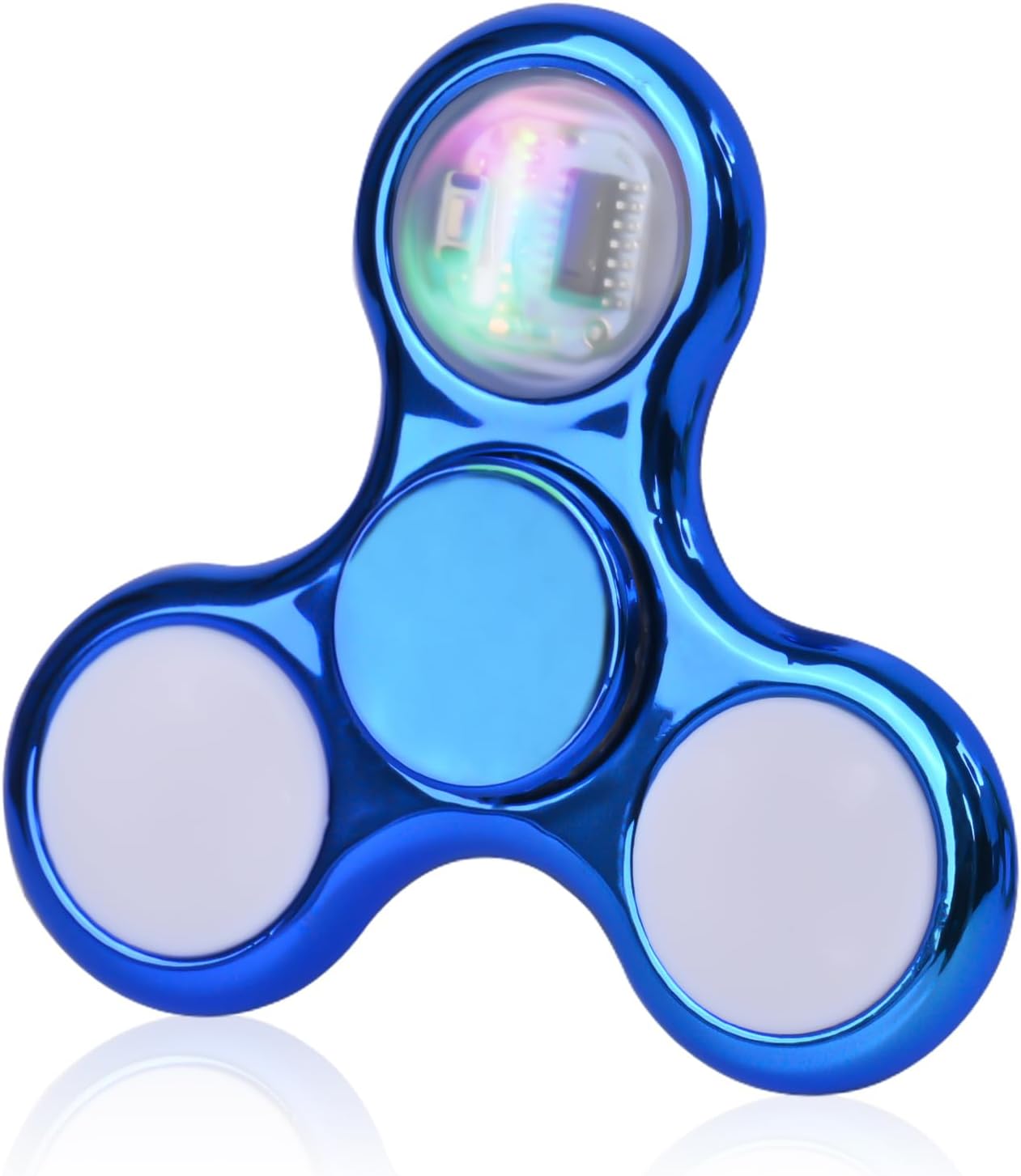 光るハンドスピナー 18色バリエーション 子供・大人向け ストレス解消玩具