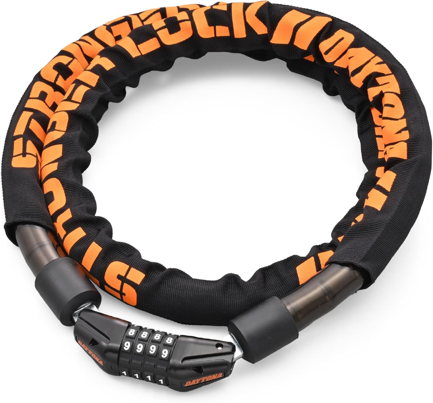 デイトナ バイク用 ダイヤル式ワイヤーロック φ20mm ストロンガースチールリンク 1200mm