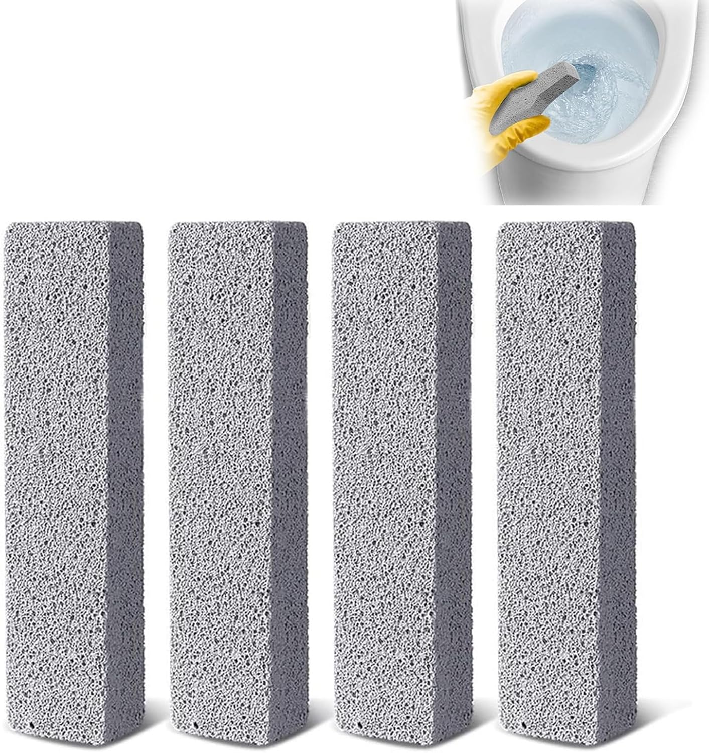 尿石除去剤 4本セット トイレ用強力クリーナー 黄ばみ・黒ずみ落とし  المنازل用