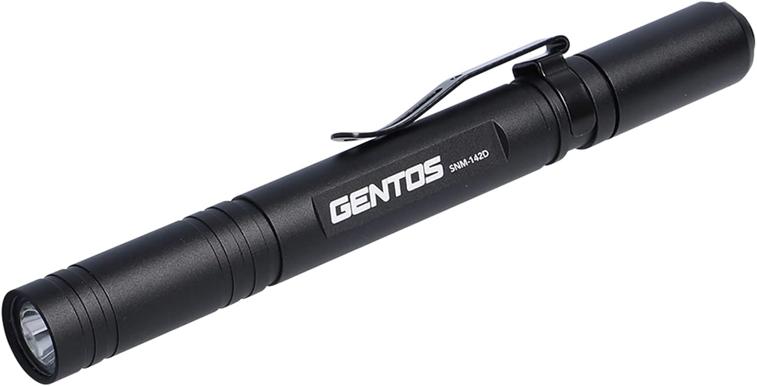 GENTOS LED懐中電灯 SNMシリーズ 明るさ80~520ルーメン 単3/単4電池式