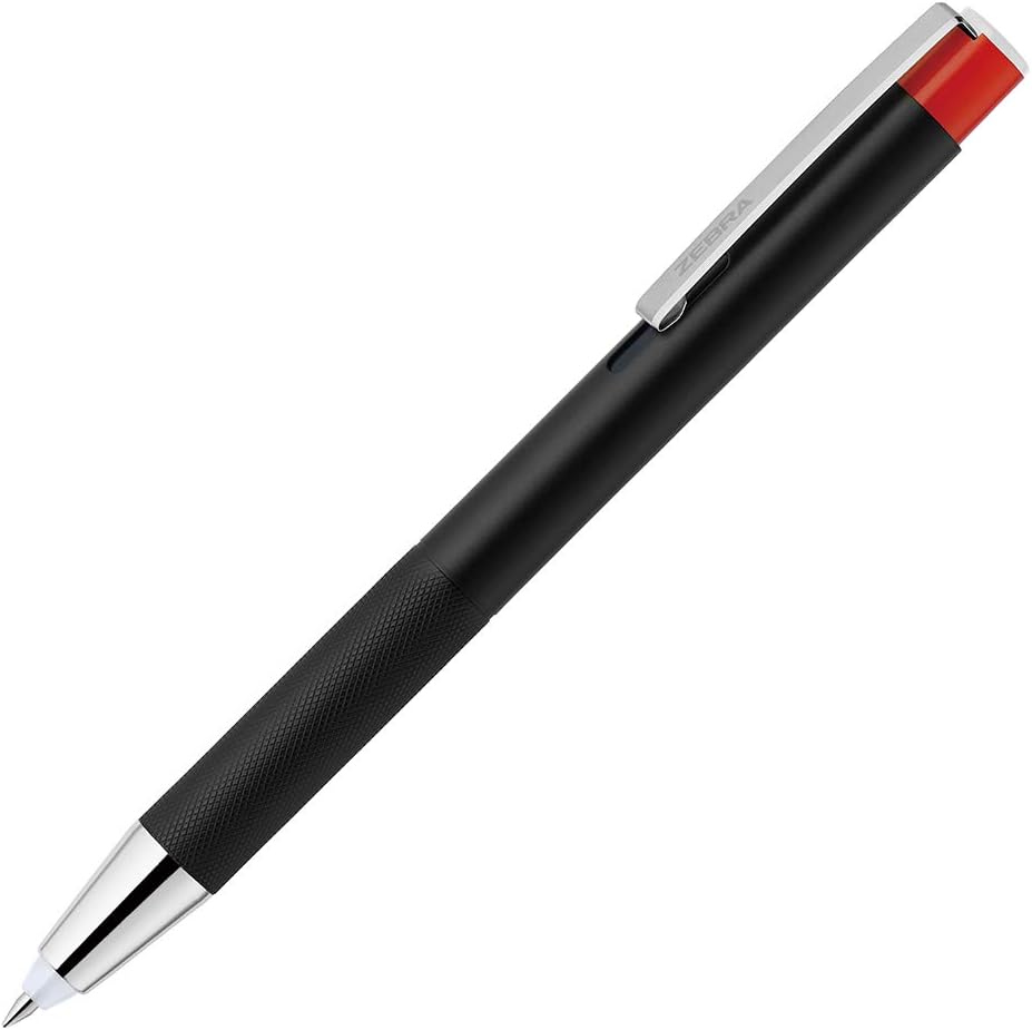 ゼブラ ライト付き油性ボールペン ブラック P-BA96-RL-BK 0.7mm 赤LED