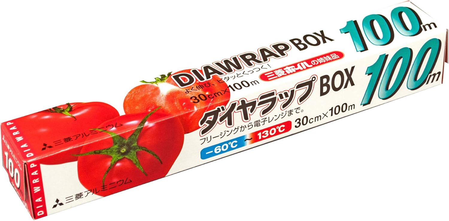 業務用 ダイヤラップ 透明フィルム 幅30cm×長さ100m 耐熱-60℃~130℃