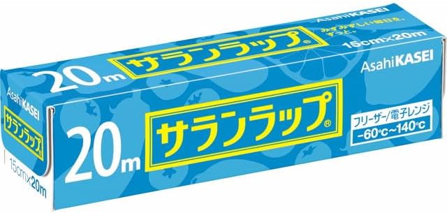まとめ買い3本セット サランラップ（15cm×20m、22cm×50m、30cm×50m）