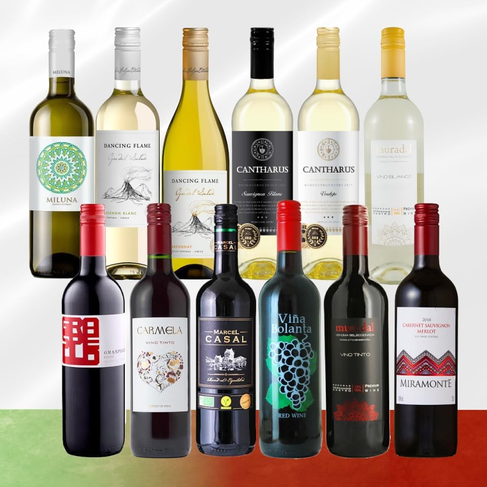オーガニックワインギフトセット 赤白12本 飲み比べソムリエ厳選