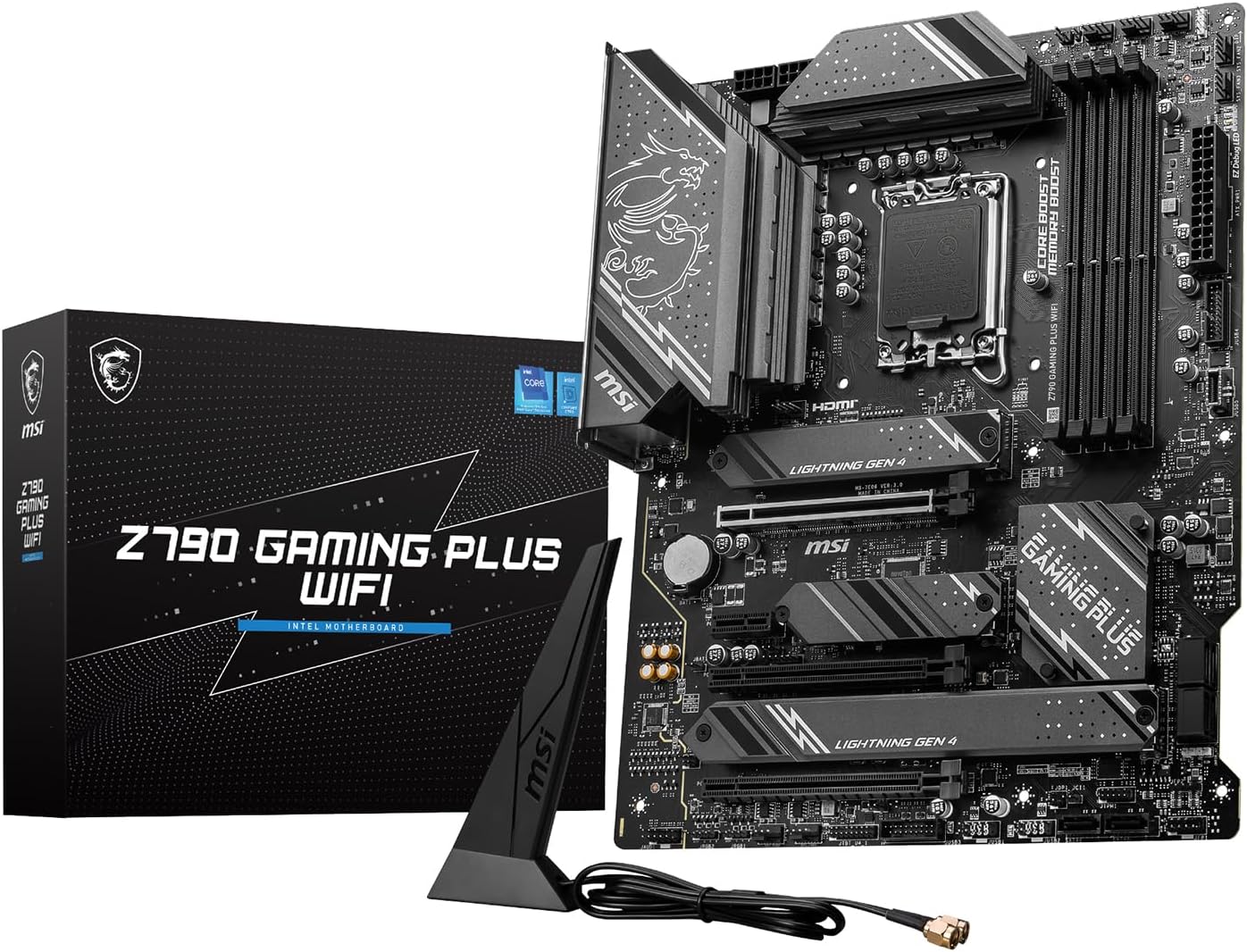 MSI Z790 GAMING PLUS WIFI LGA1700対応 DDR5 ATXマザーボード