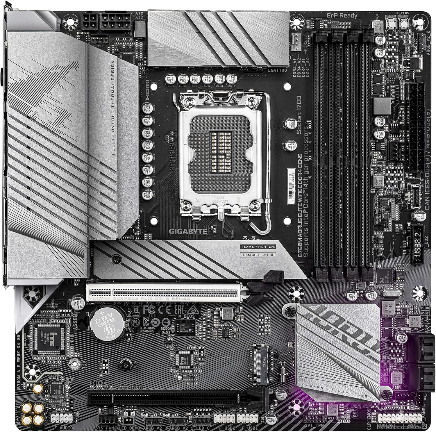 GIGABYTE B760M AORUS ELITE WIFI6E DDR4 Micro-ATXマザーボード