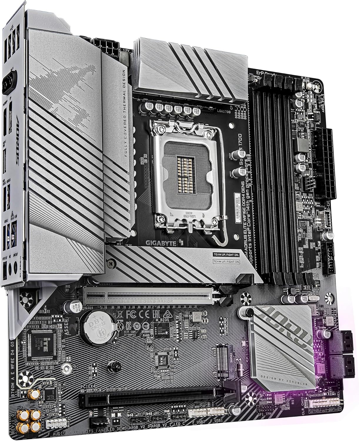 GIGABYTE B760M AORUS ELITE WIFI6E DDR4 Micro-ATXマザーボード