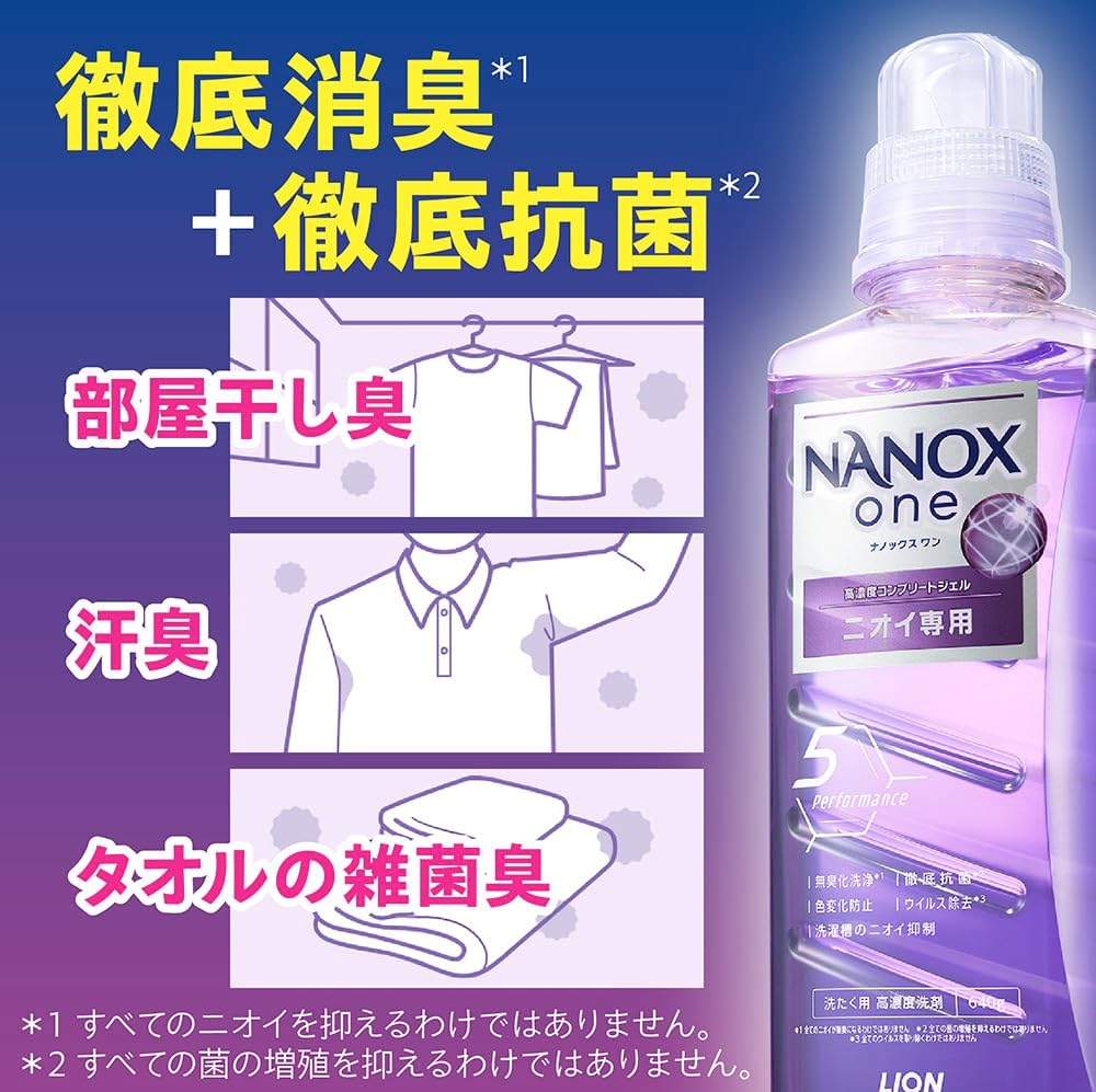 詰替メガジャンボ1790g NANOXone(ナノックスワン) ニオイ専用洗濯洗剤 パウダリーソープ