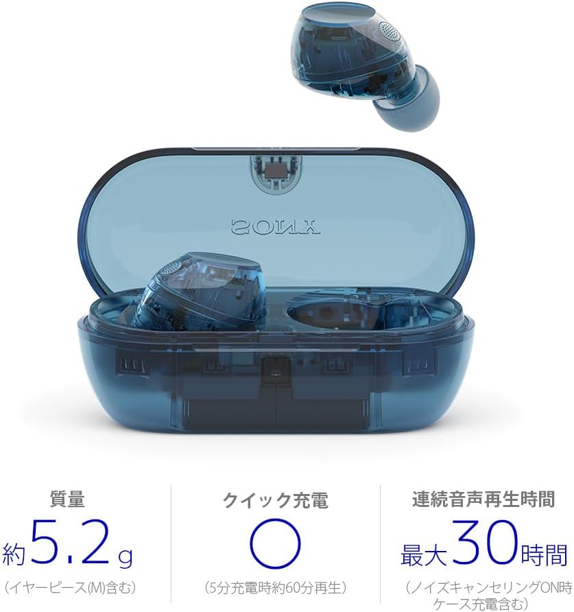 ソニー WF-C710N ワイヤレスイヤホン 高性能ノイズキャンセリング IPX4防滴 軽量コンパクト