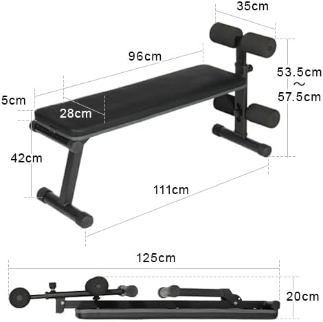 2WAY折り畳み式マルチシットアップベンチ 腹筋台 LE-B40（耐荷重110kg）