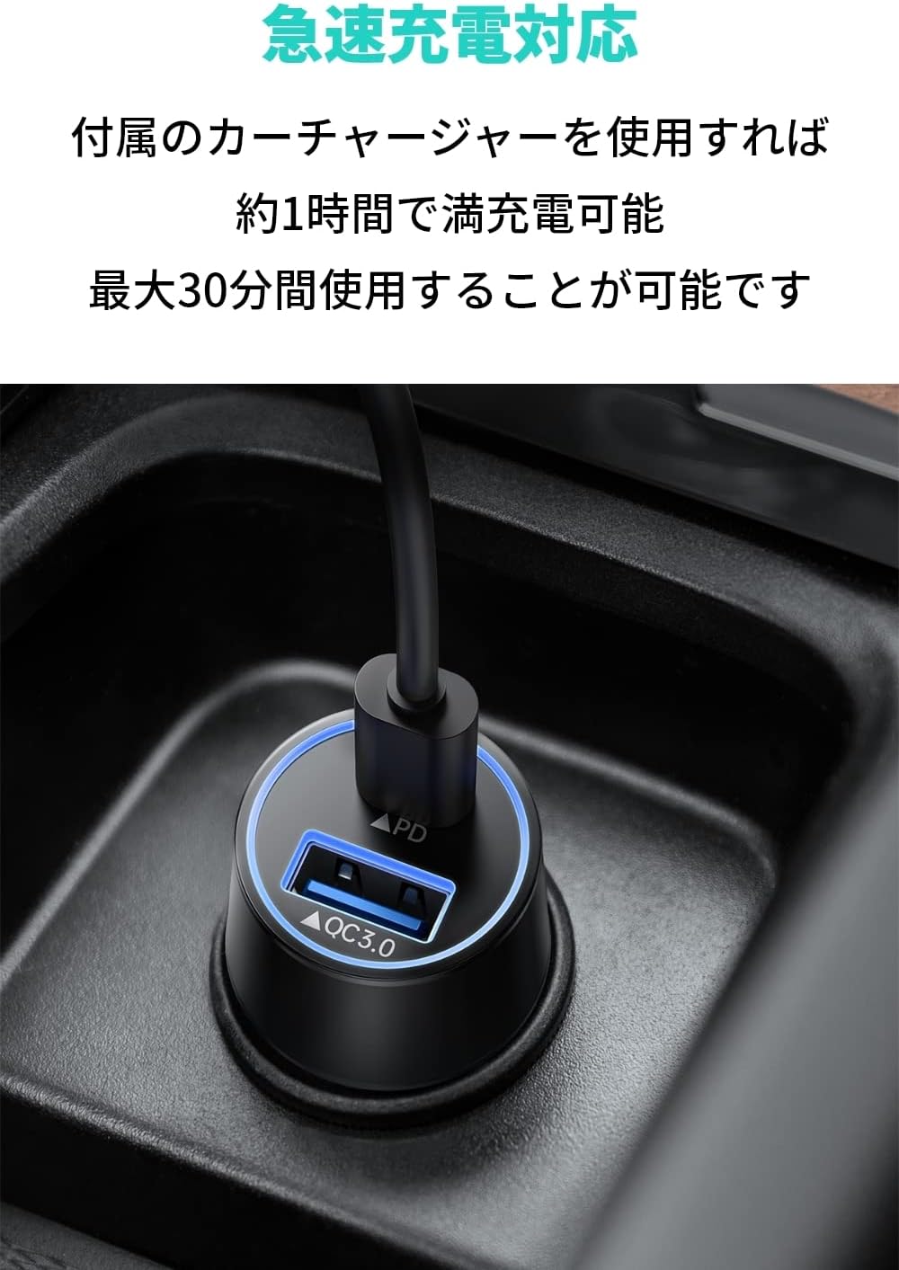 Anker Eufy (ユーフィ) コードレス車用ハンディクリーナー HomeVac H20【14000Pa吸引力・軽量・コンパクト】ブラック