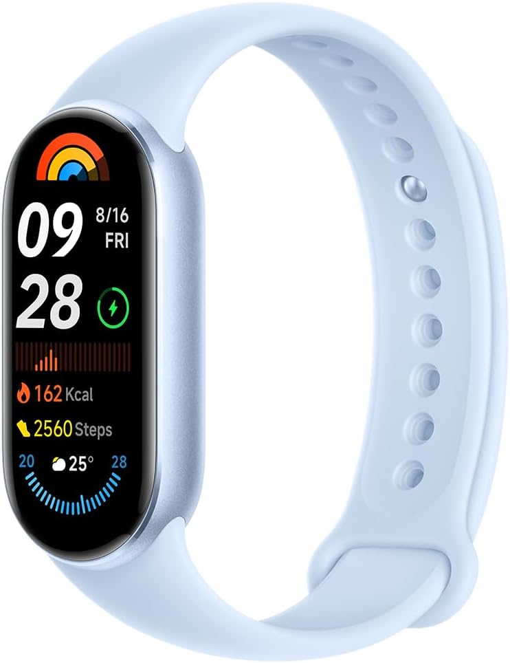 Xiaomi Smart Band 9 環境光センサー搭載 スポーツモード150種対応 スマートウォッチ アークティックブルー