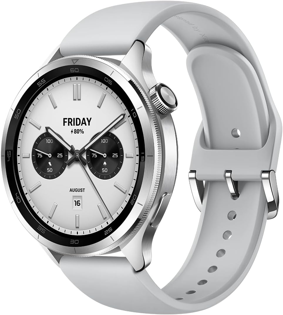 Xiaomi Watch S4 スマートウォッチ 1.43インチ有機EL 最大15日間稼働 シルバー