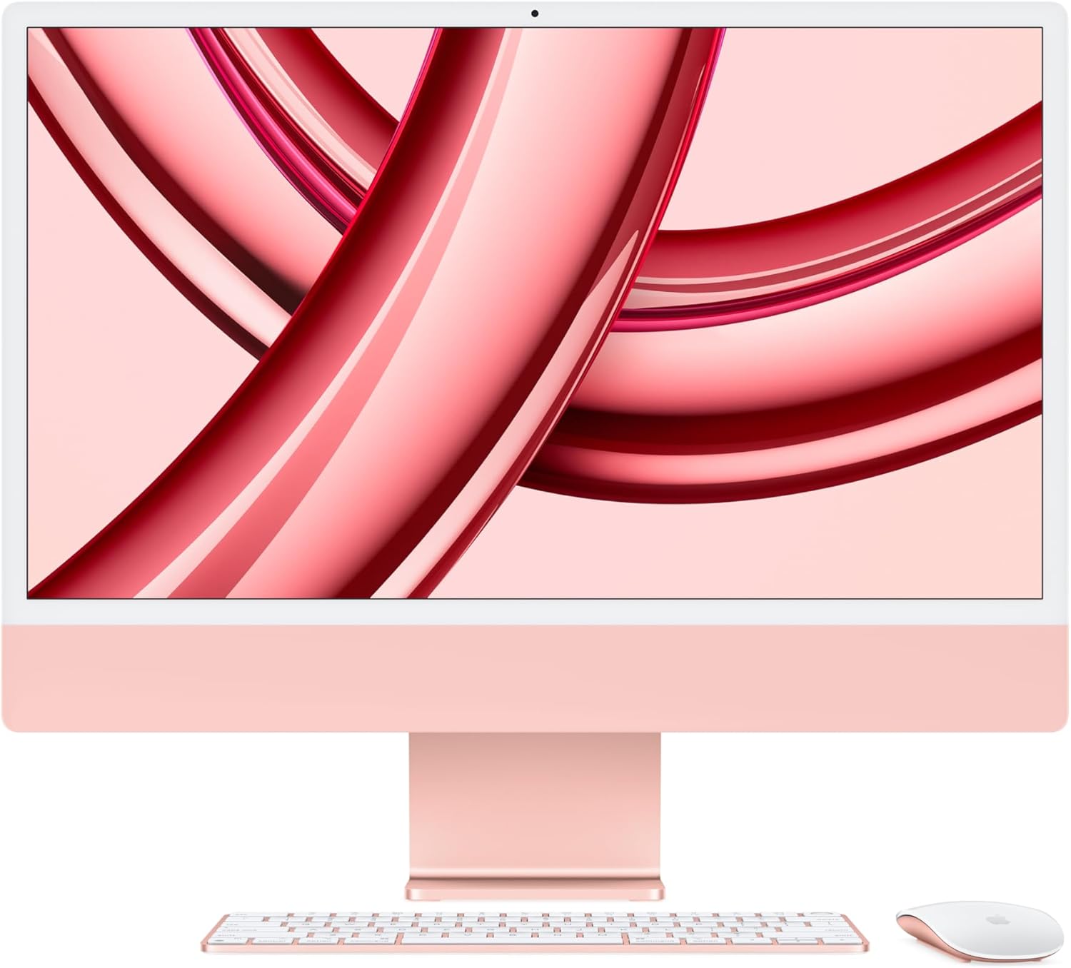 2023年モデル iMac M3 チップ搭載 24インチ 4.5K Retina デスクトップ - ピンク 8GBメモリ・512GB SSD