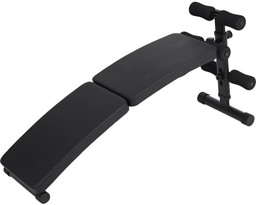 折りたたみ式カーブ腹筋ベンチ 耐荷重110kg トレーニング用