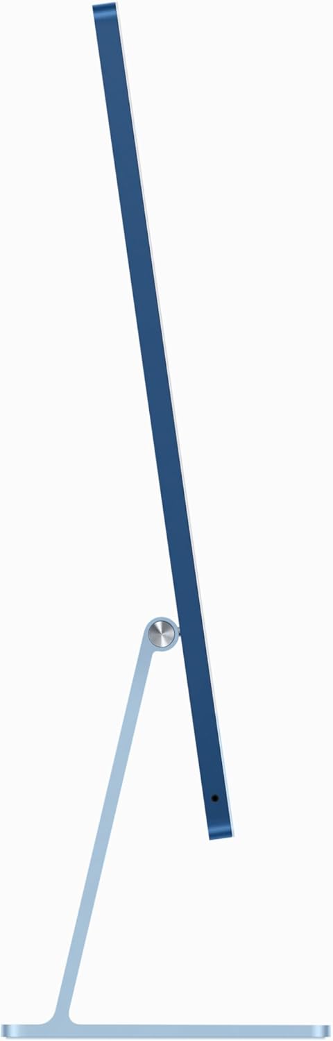 2023年モデル iMac M3チップ搭載 24インチ4.5K Retinaデスクトップ - 8コアCPU、10コアGPU、8GBメモリ、256GB SSD (ブルー・整備済み品)