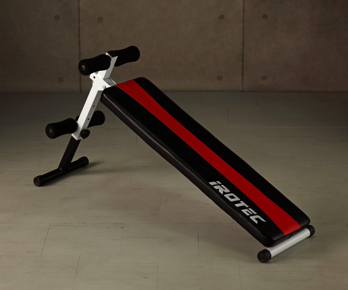 シットアップベンチ 腹筋器具 トレーニングマシン IROTEC