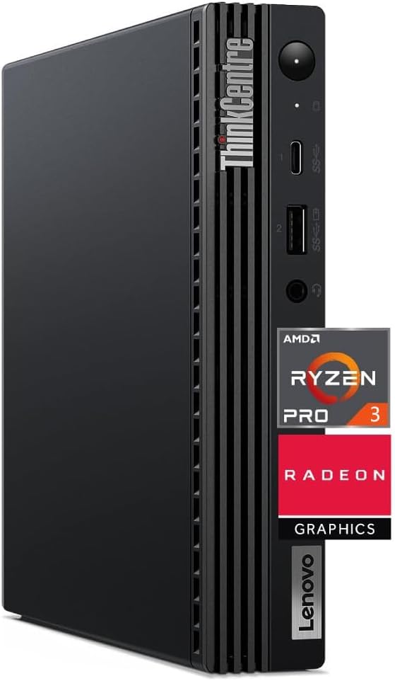 整備済み Lenovo ThinkCentre M75Q Tiny ミニデスクトップPC Ryzen 3 16GB/256GB SSD/Win11/4K/無線/Bluetooth
