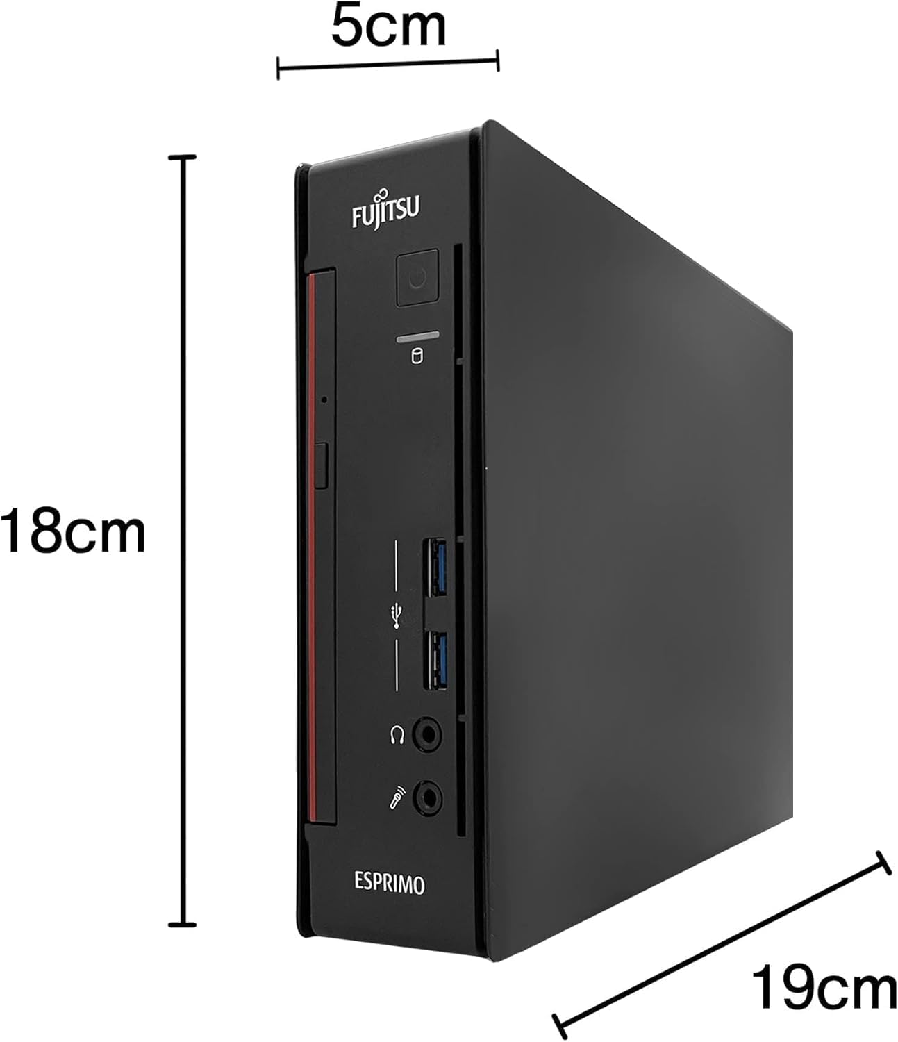 整備済み 超ミニPC 富士通 ESPRIMO Q556 第6世代 COREi7/SSD512GB/メモリ16GB/MS Office 2019・Windows 11 Pro搭載