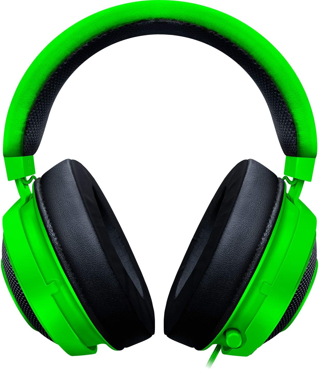 Razer Kraken Green ゲーミングヘッドセット アナログ接続 冷却ジェルパッド付き【日本正規代理店保証】