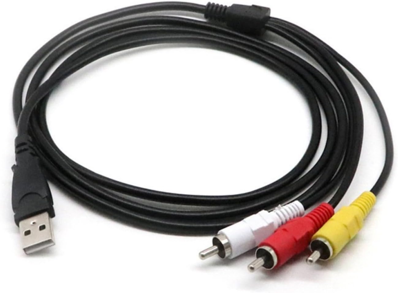 3RCA AVケーブル 150cm コンピューター・スマートフォン対応