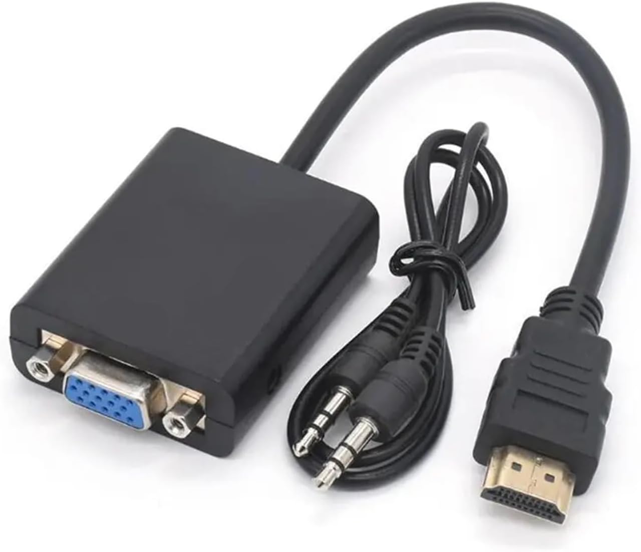 HDTVオス-メスオーディオアダプタ コンバーター 1080P対応