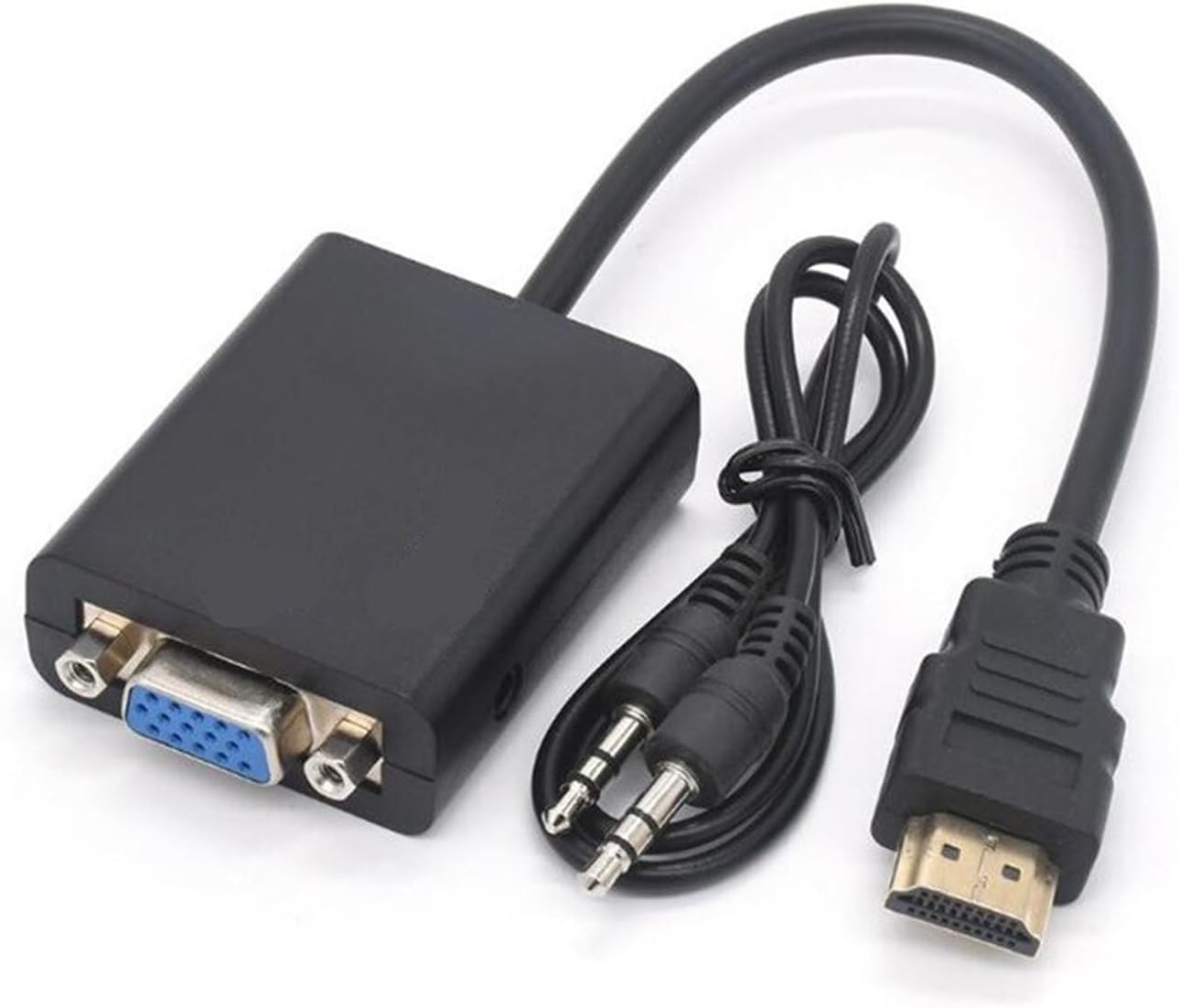 HDTVオーディオ付きオス-メスコンバーターアダプタ 1080P出力