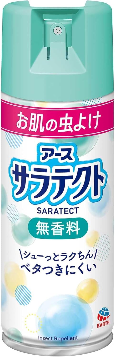 無香料大型400ml虫よけスプレー（サラテクト）キャンプ・アウトドア用