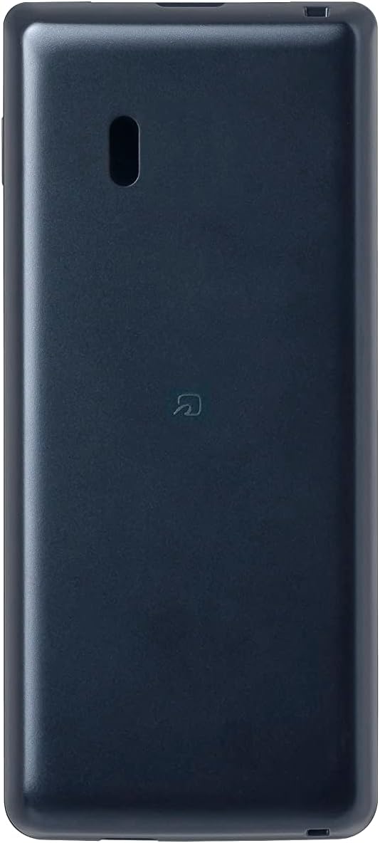 防水折りたたみ式 SHARP AQUOS カメラレスケータイ ブラック (3.4インチ, 125g) - Hi Secondオリジナルクロス付き